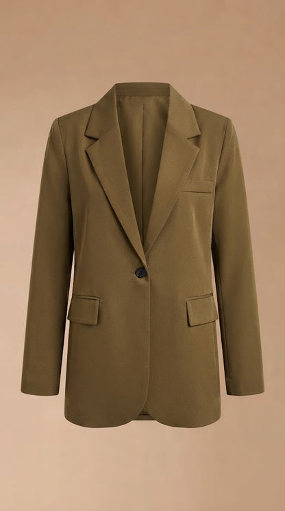 Blazer Verde Oliva Clásico / ANBL2633