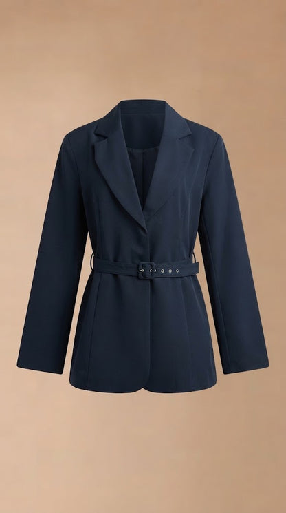 Blazer Azul Marino Elegante / ANBL2622