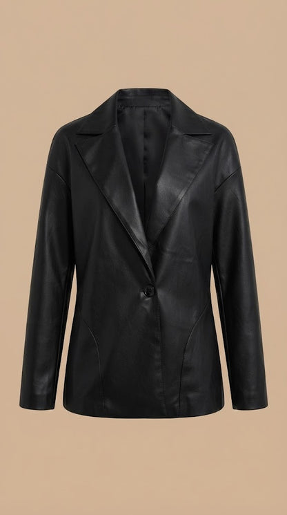 Blazer Negro Elegante Noche / ANBL2624