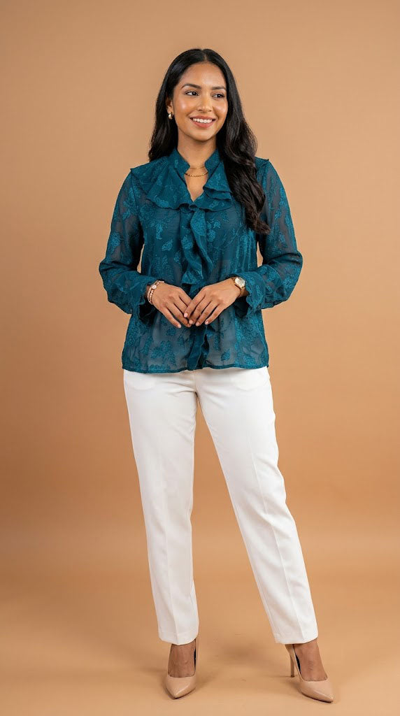 Blusa con Cuello / ANB26032