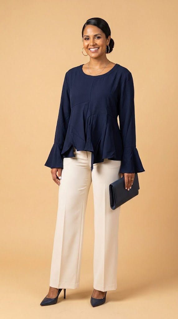 Saco blusa azul / AO156