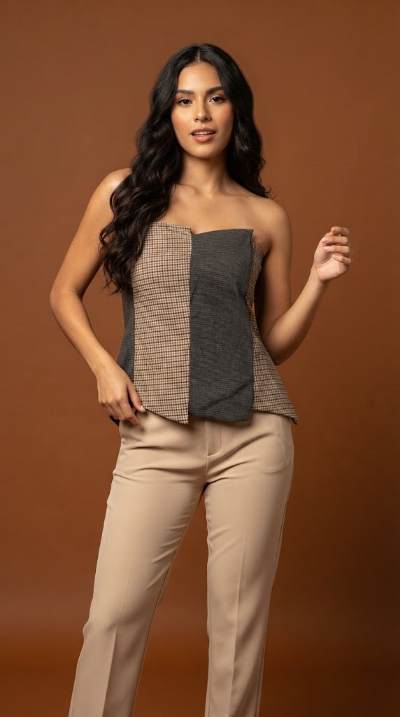 Top corset beige / ANB26022