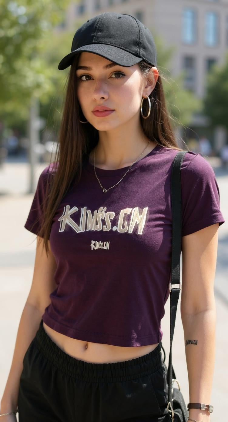 Top púrpura / P255 image 0