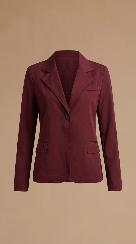 Blazer Clásico Borgoña / ANBL2668