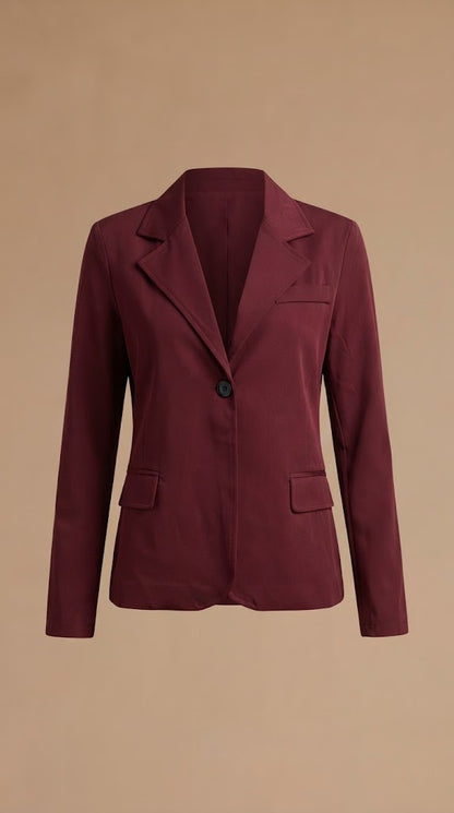 Blazer Clásico Borgoña / ANBL2668
