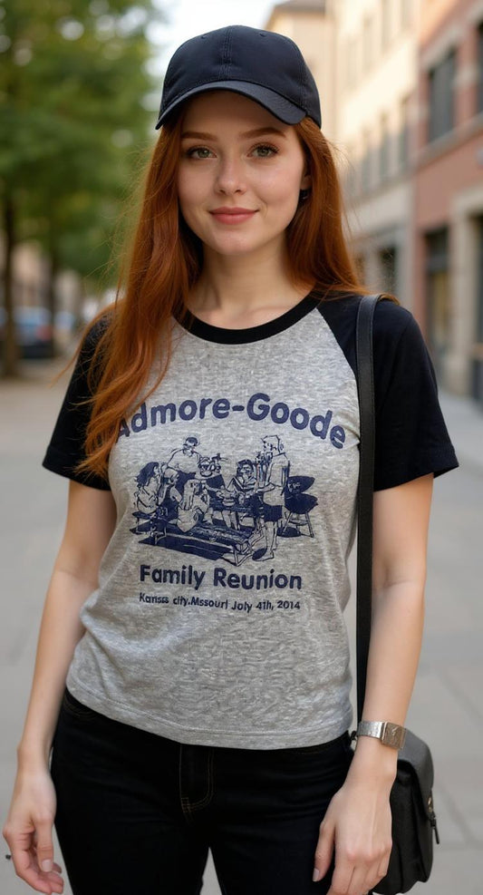 Camiseta blanca y negra manga corta / P319 image 0