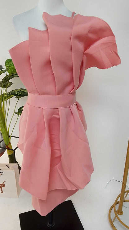 Vestido rosa / AO37 image 3