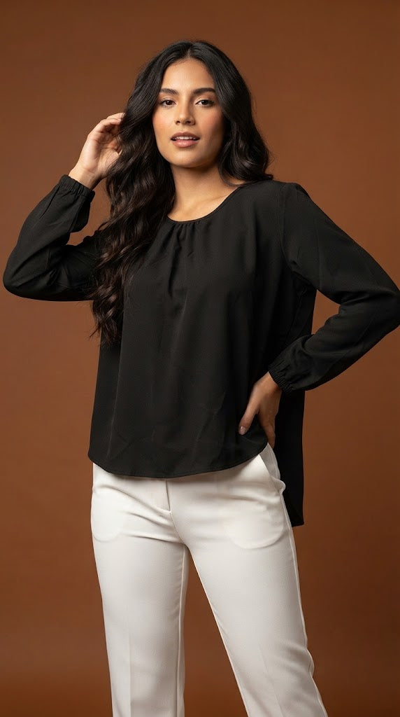 Blusa negra / L89A