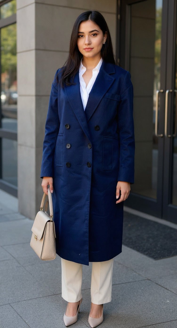 Abrigo azul /AO144 image 1