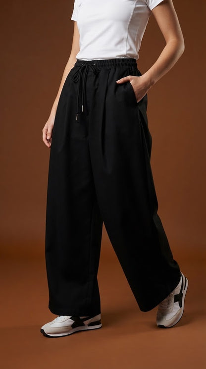 Pantalón Negro Palazzo Premium / ANE1001-63