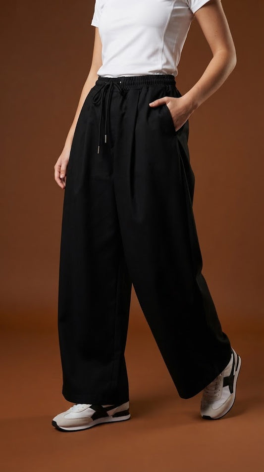 Pantalón Negro Palazzo Premium / ANE1001-63
