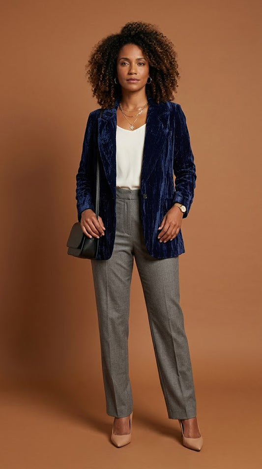 Blazer Azul Noche / ANBL2672