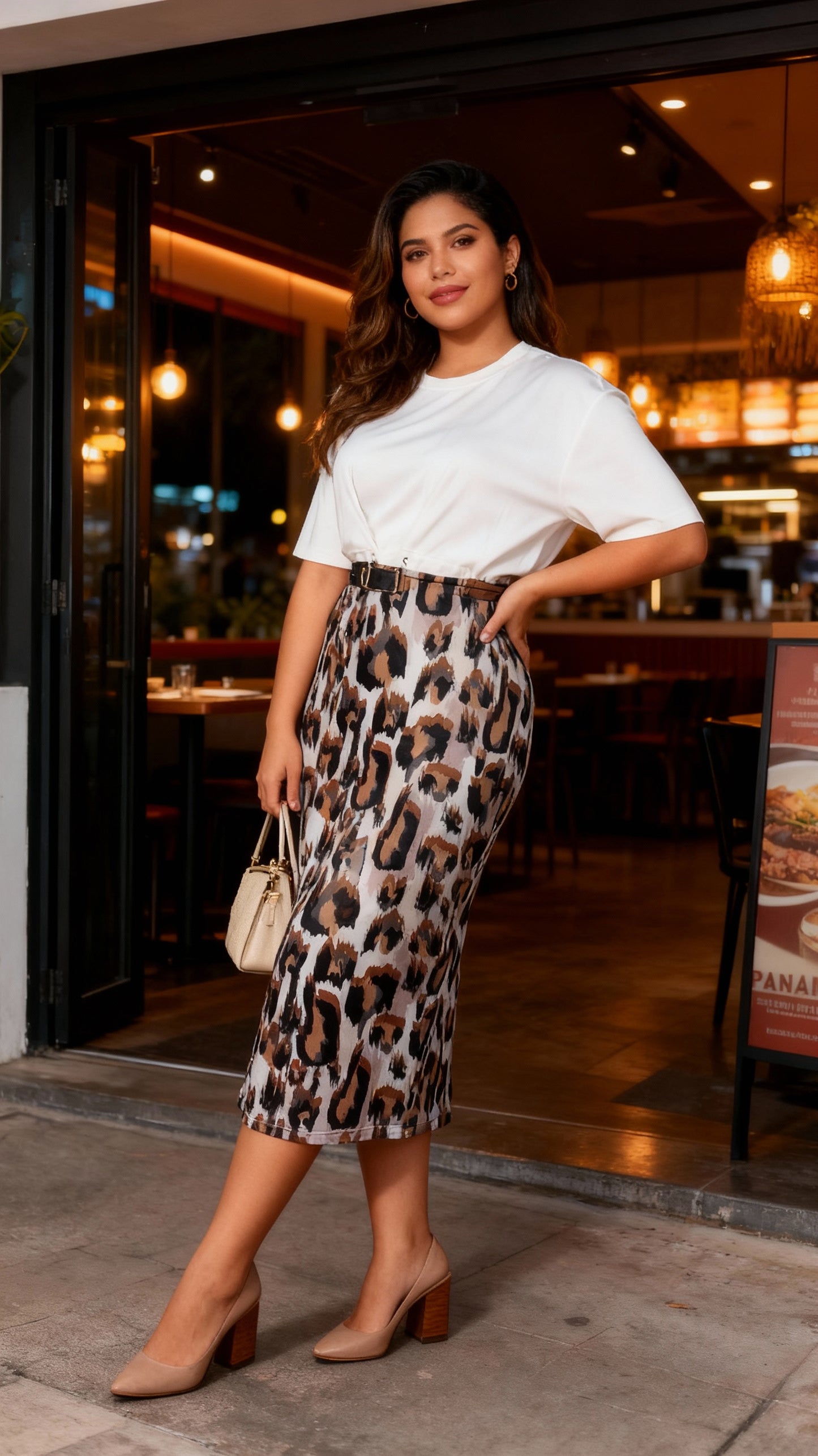 Falda estampado animal / AO101 image 0