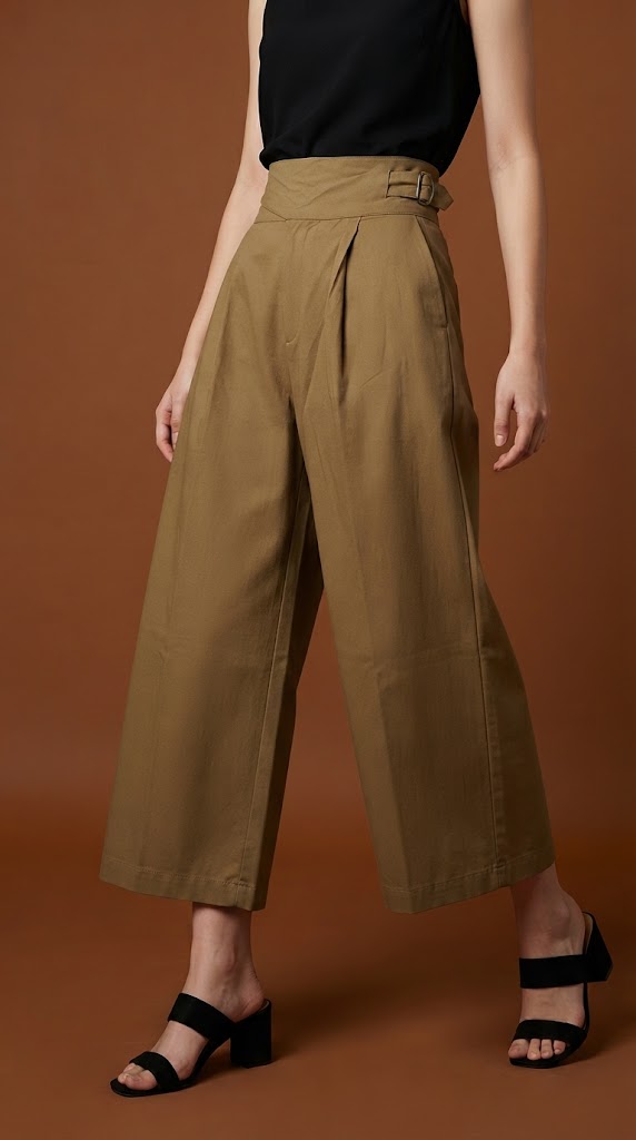 Pantalón beige cargo / ANE1001-38