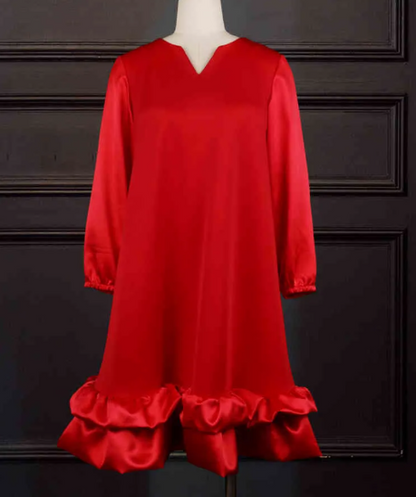 Vestido elegante Rojo / AO11 image 3