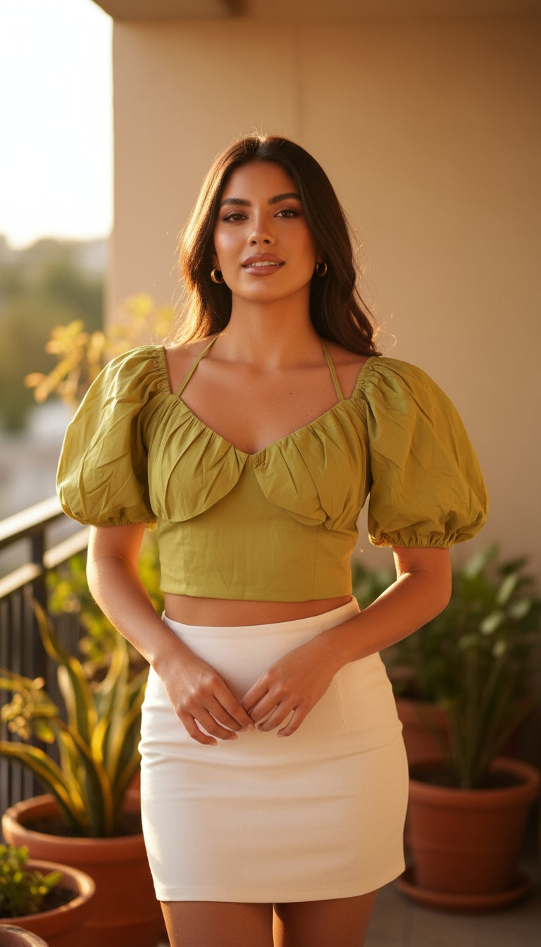 Blusa volantes / ANB08