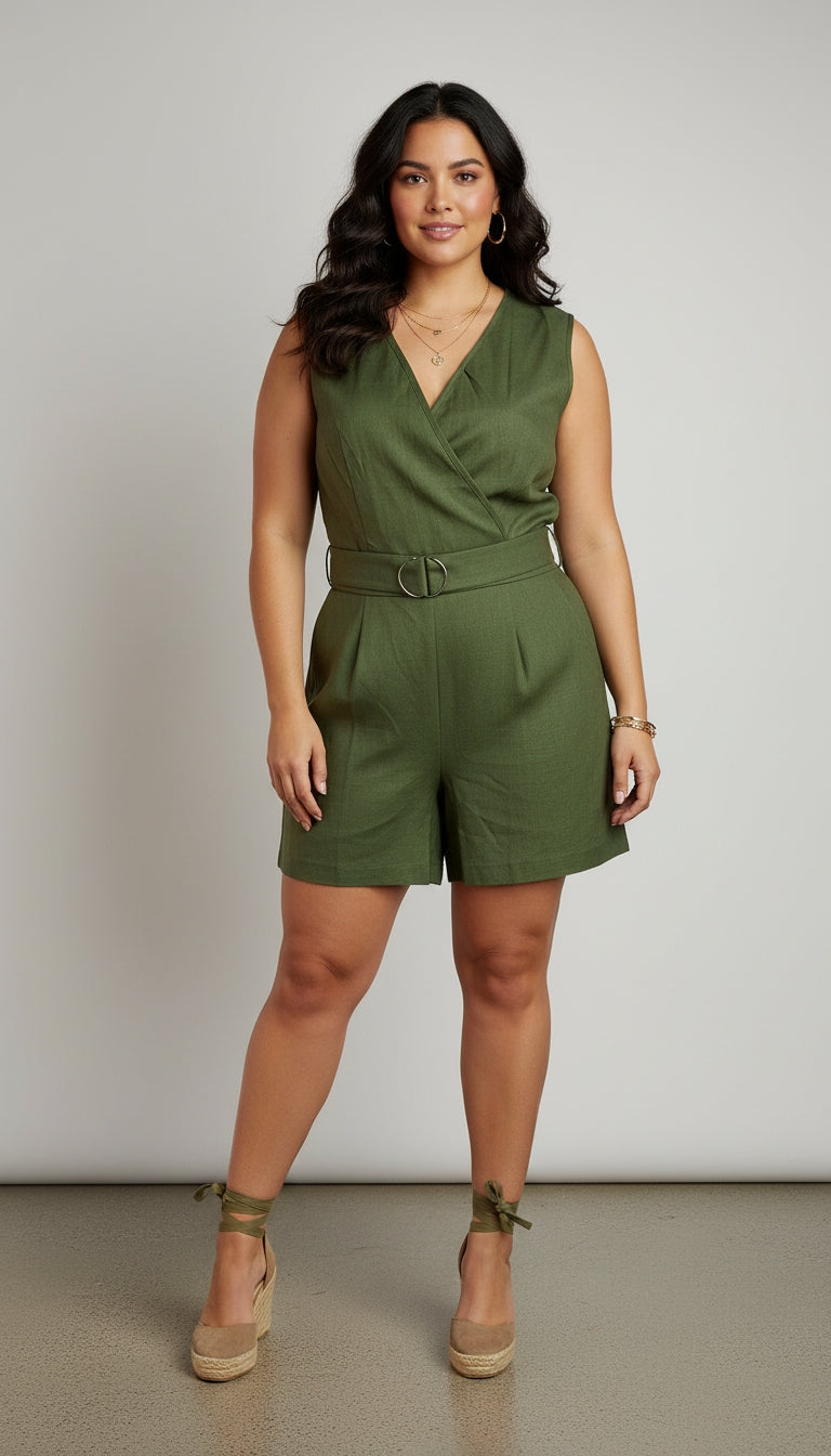 Jumpsuit sin Mangas / L63A