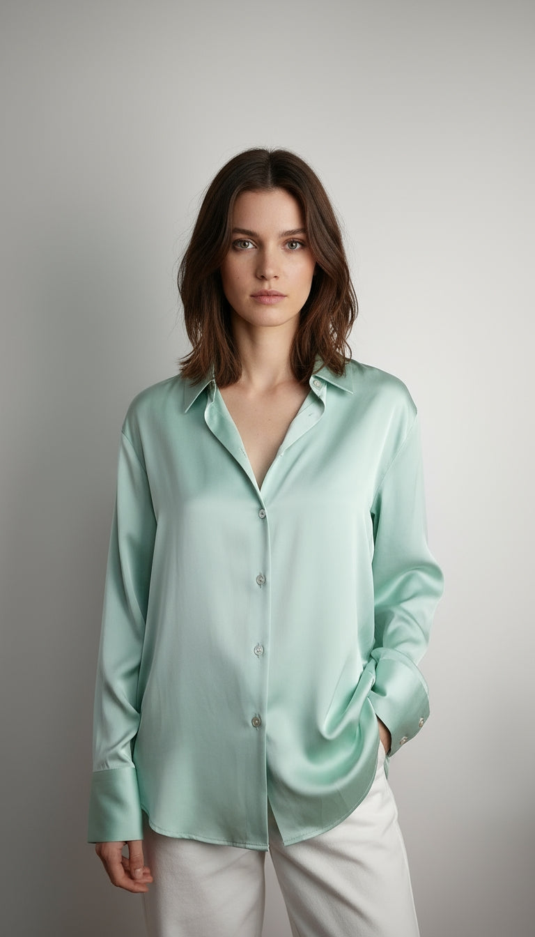 Blusa satinada / ANB06