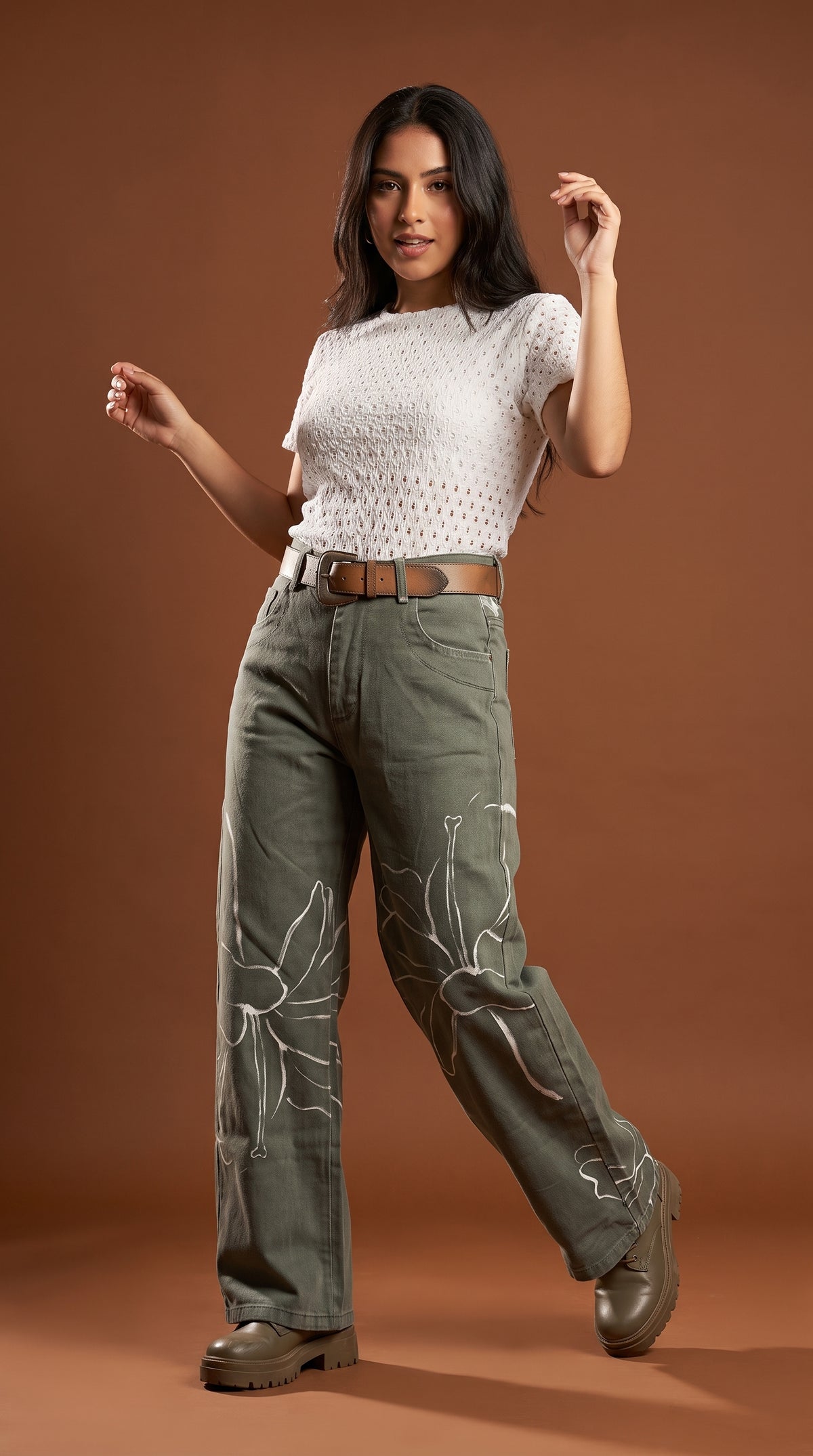 Pantalón tipo Jean casual / ANE1001-39