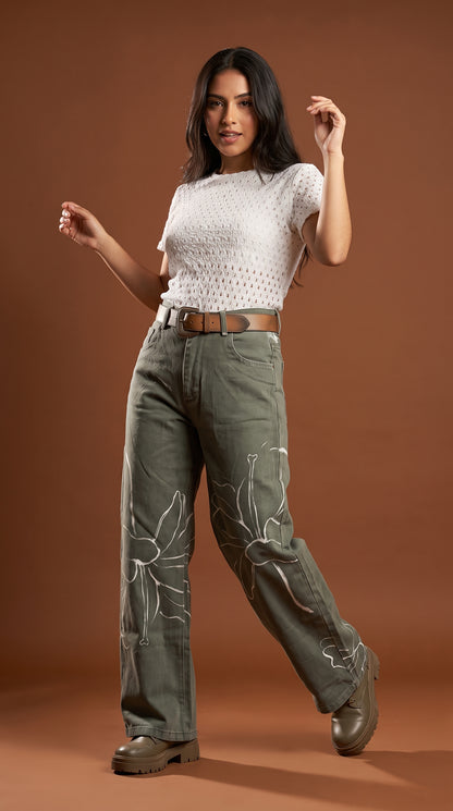 Pantalón tipo Jean casual / ANE1001-39