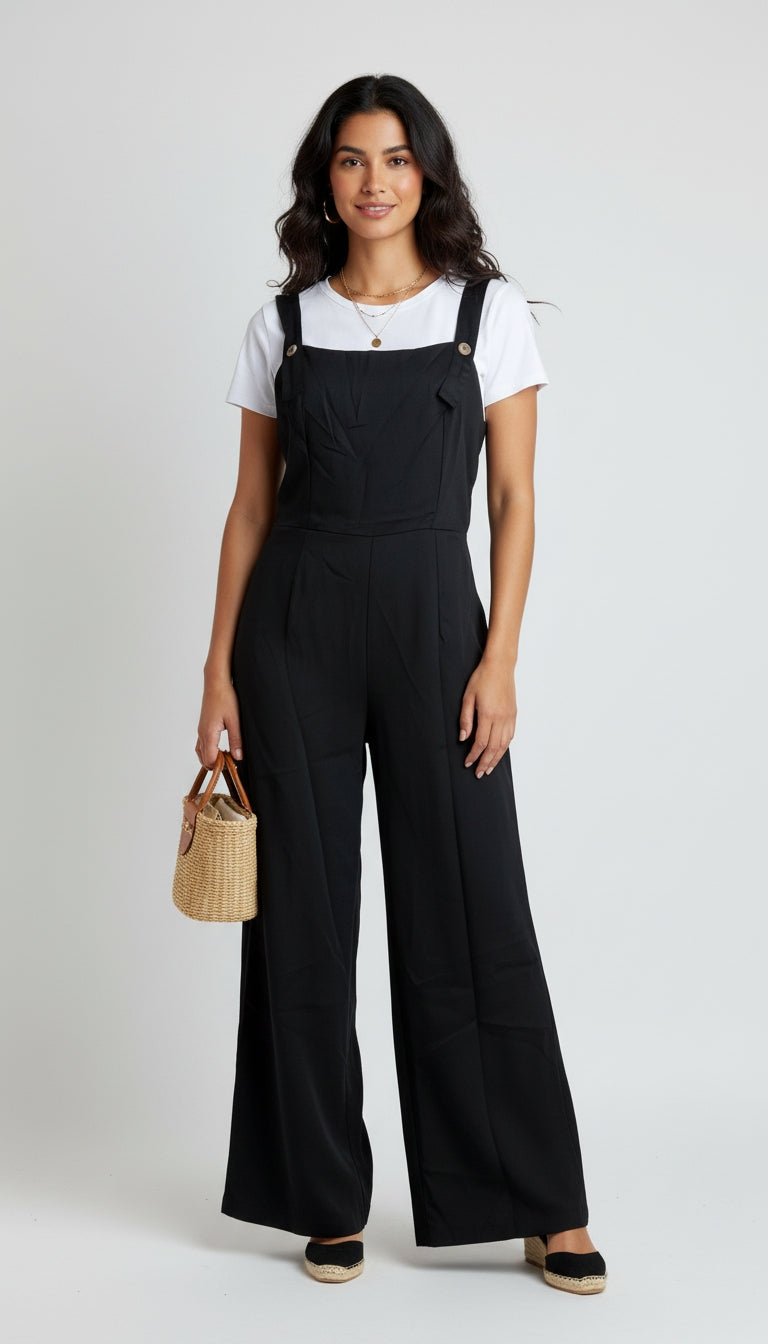 Enterizo Negro / L65A