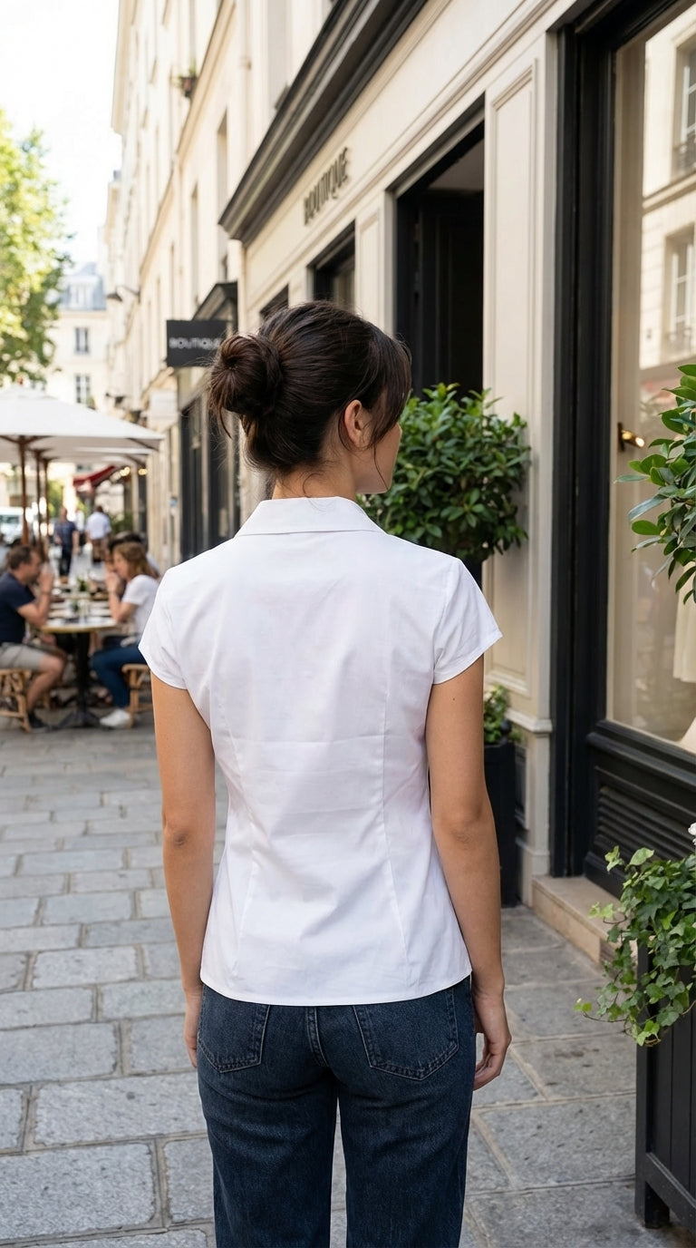 Blusa blanca / SH93