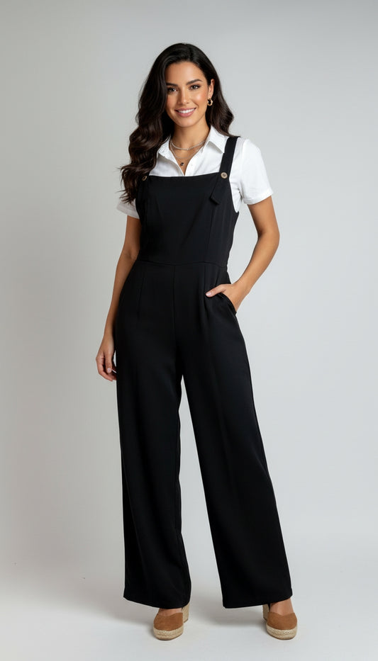 Enterizo Negro / L65A