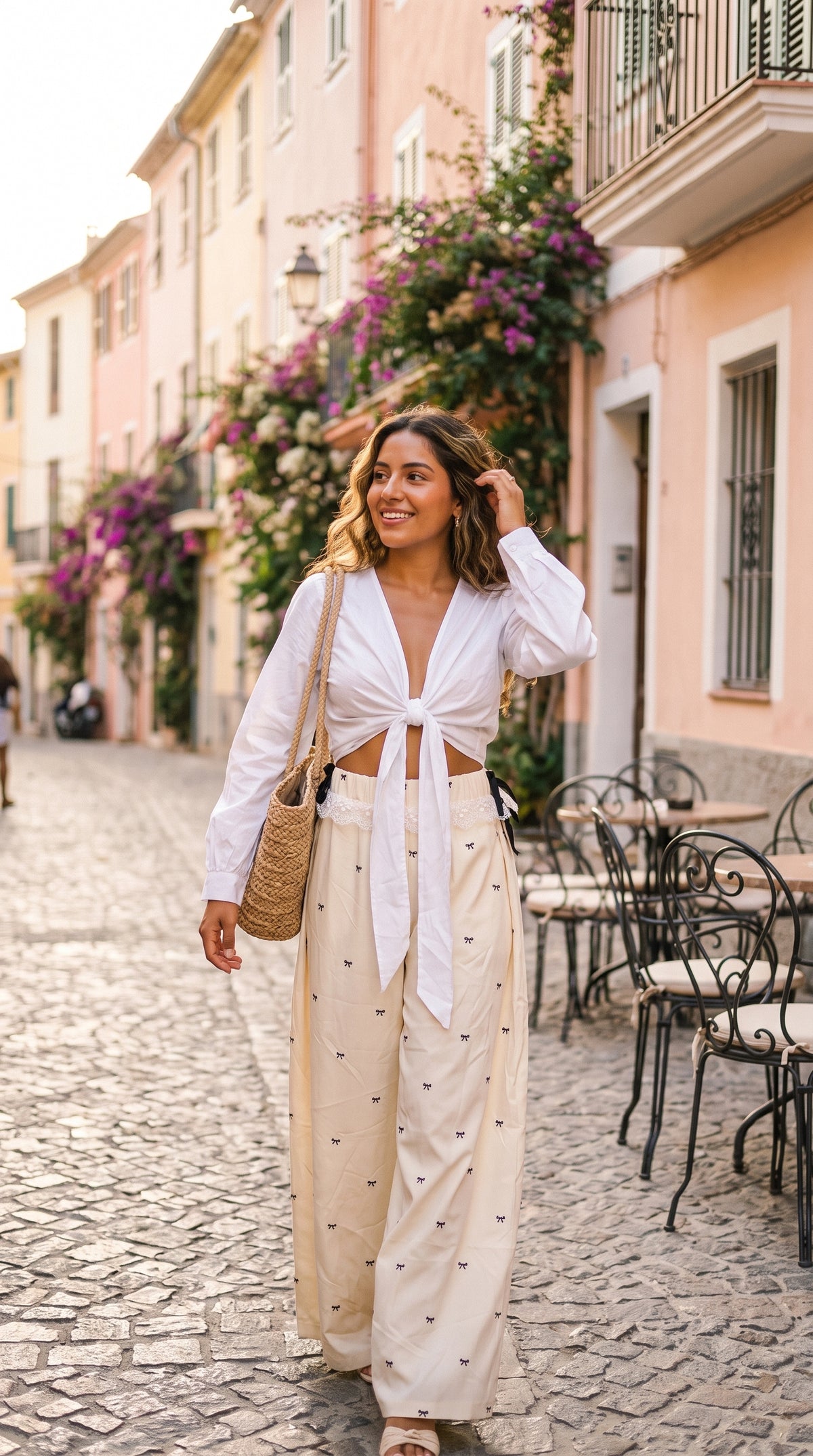 Outfits Blanco y Crema / CAS103