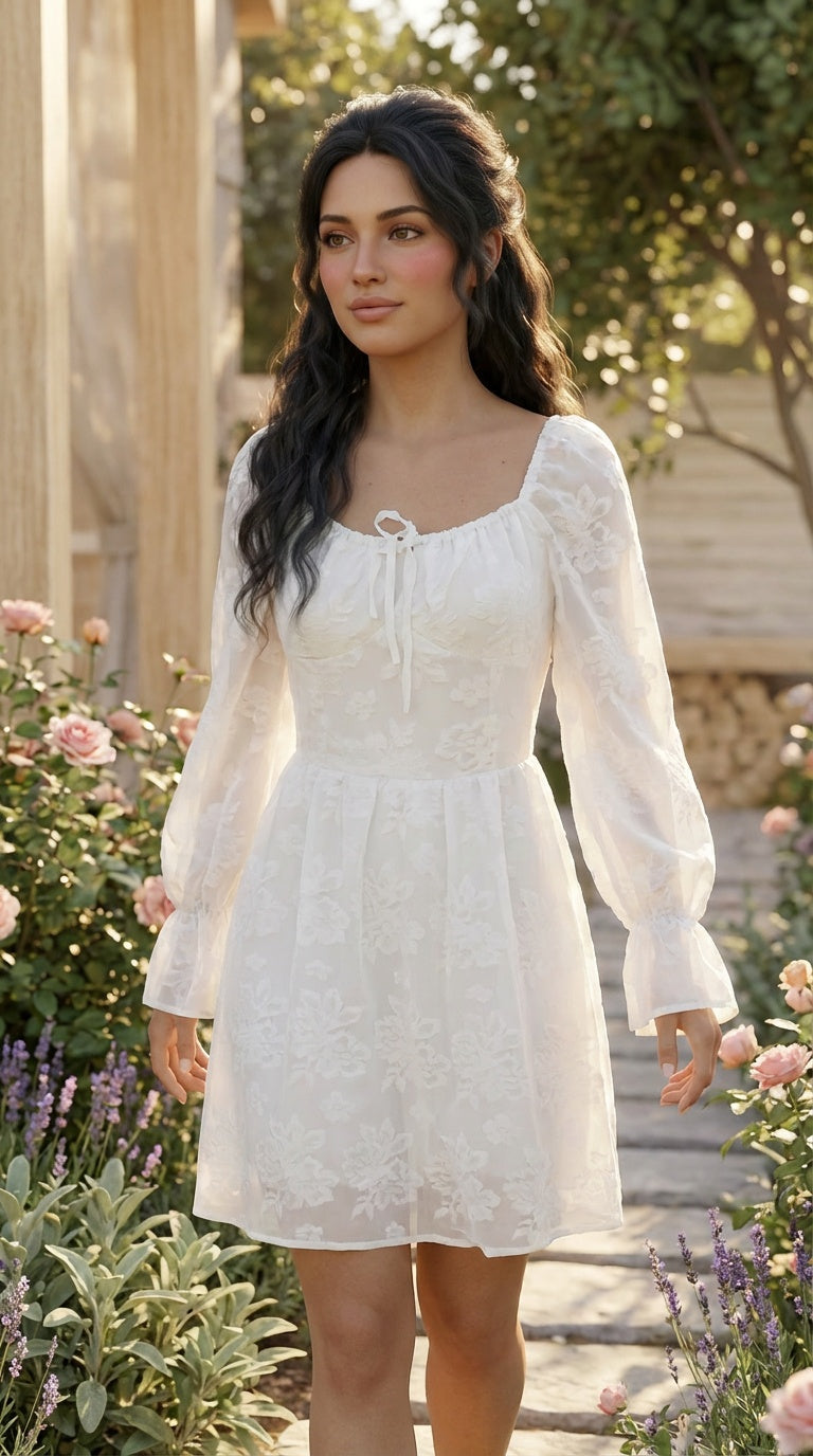 Vestido Blanco Encanto / ANU35