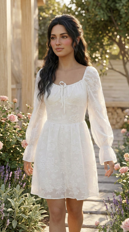 Vestido Blanco Encanto / ANU35