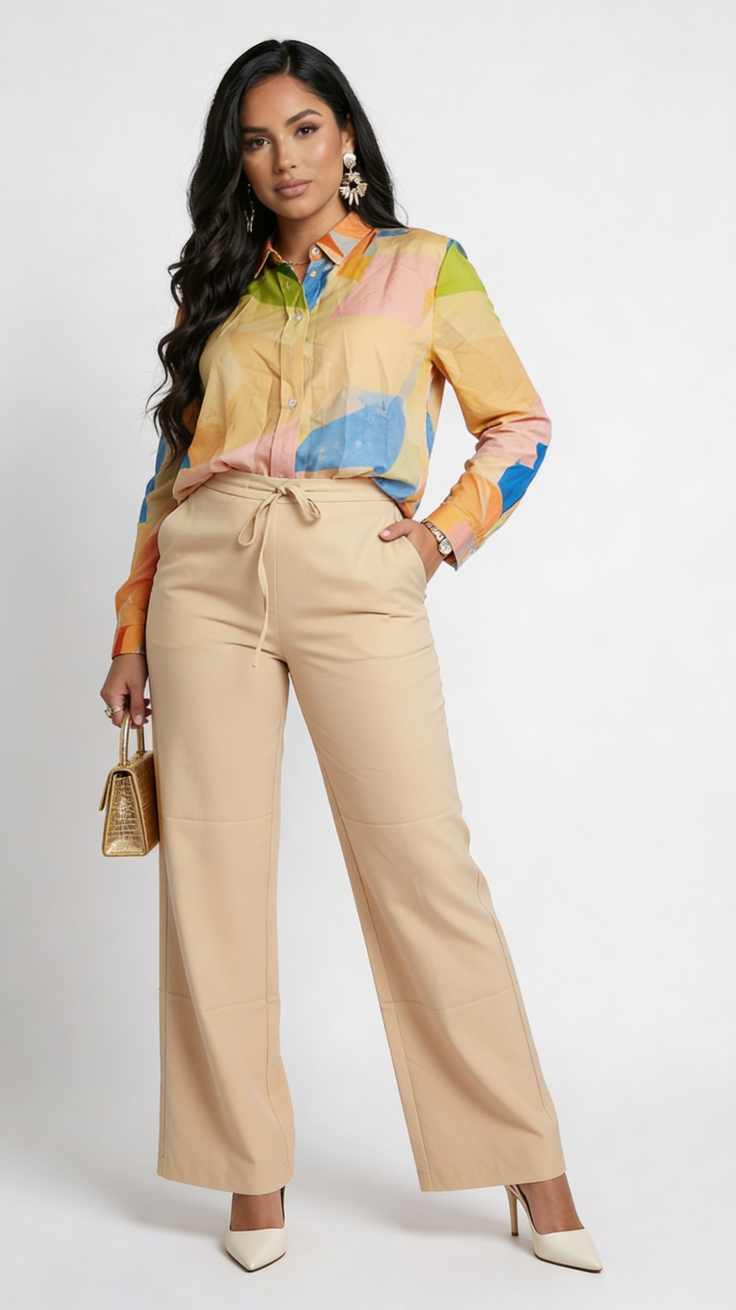 Outfit Beige Casual Business / OUT55