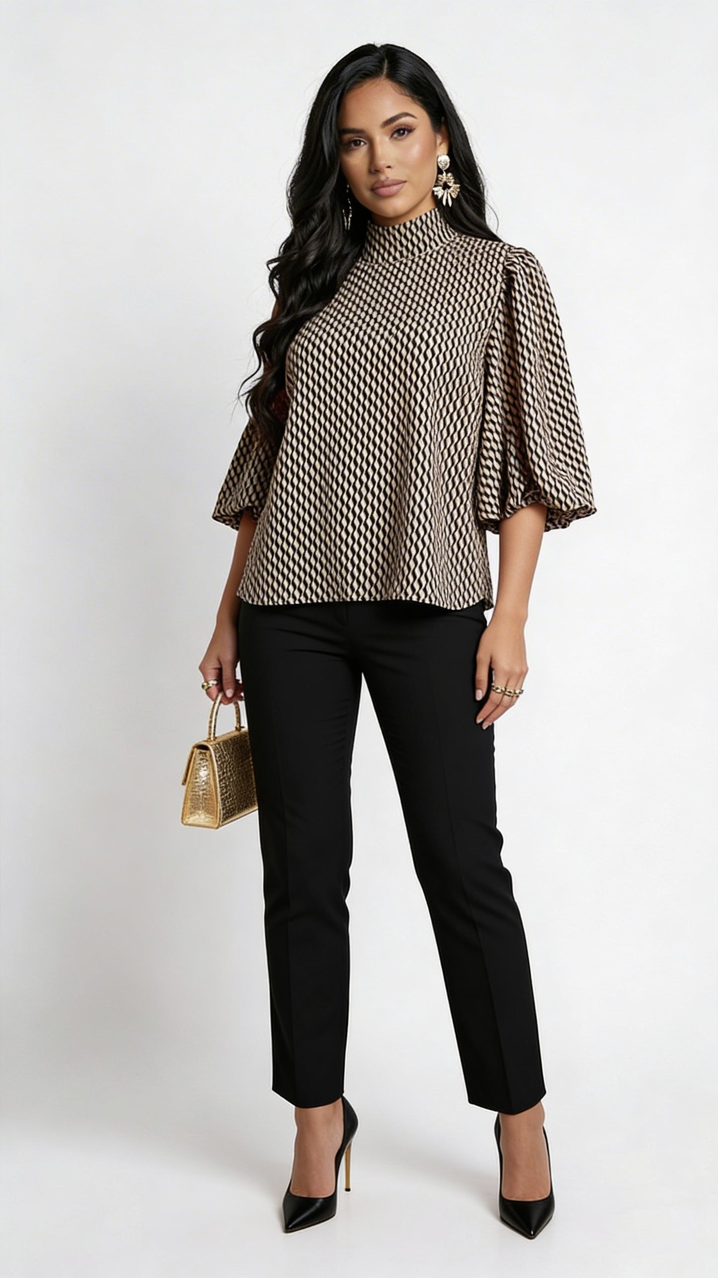 Blusa Estampada Casual / NOB02