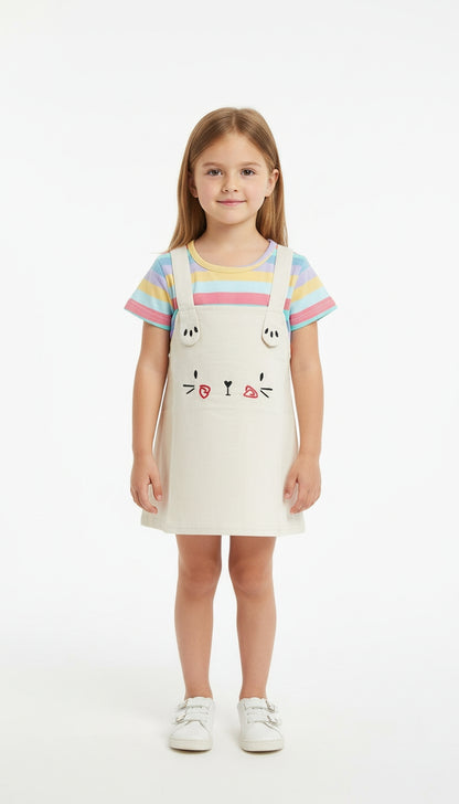 Vestido Arcoíris Casual / ANK10