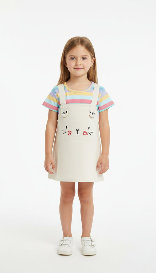 Vestido Arcoíris Casual / ANK10