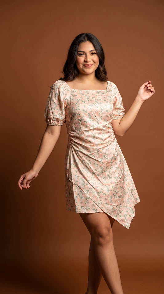 Vestido Midi Estampado / L58A