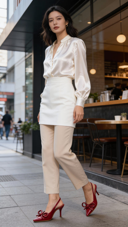 Zapatos Clásicos Rojos ZZ260104