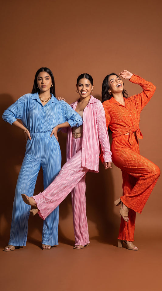Set Camisero con Pantalón Recto / ANSET23
