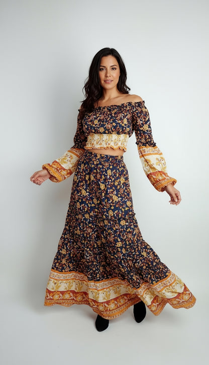 Set marrón boho / ANS03