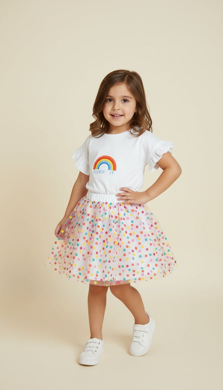 Set Niña Arcoíris Falda / ANK32