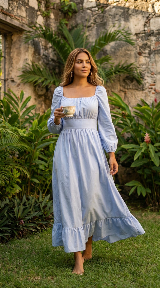 Vestido Azul Claro / ANU27