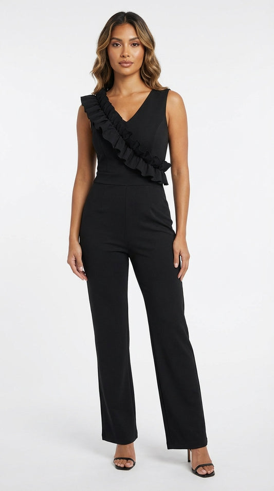 Enterizo negro AOMEI / AO157