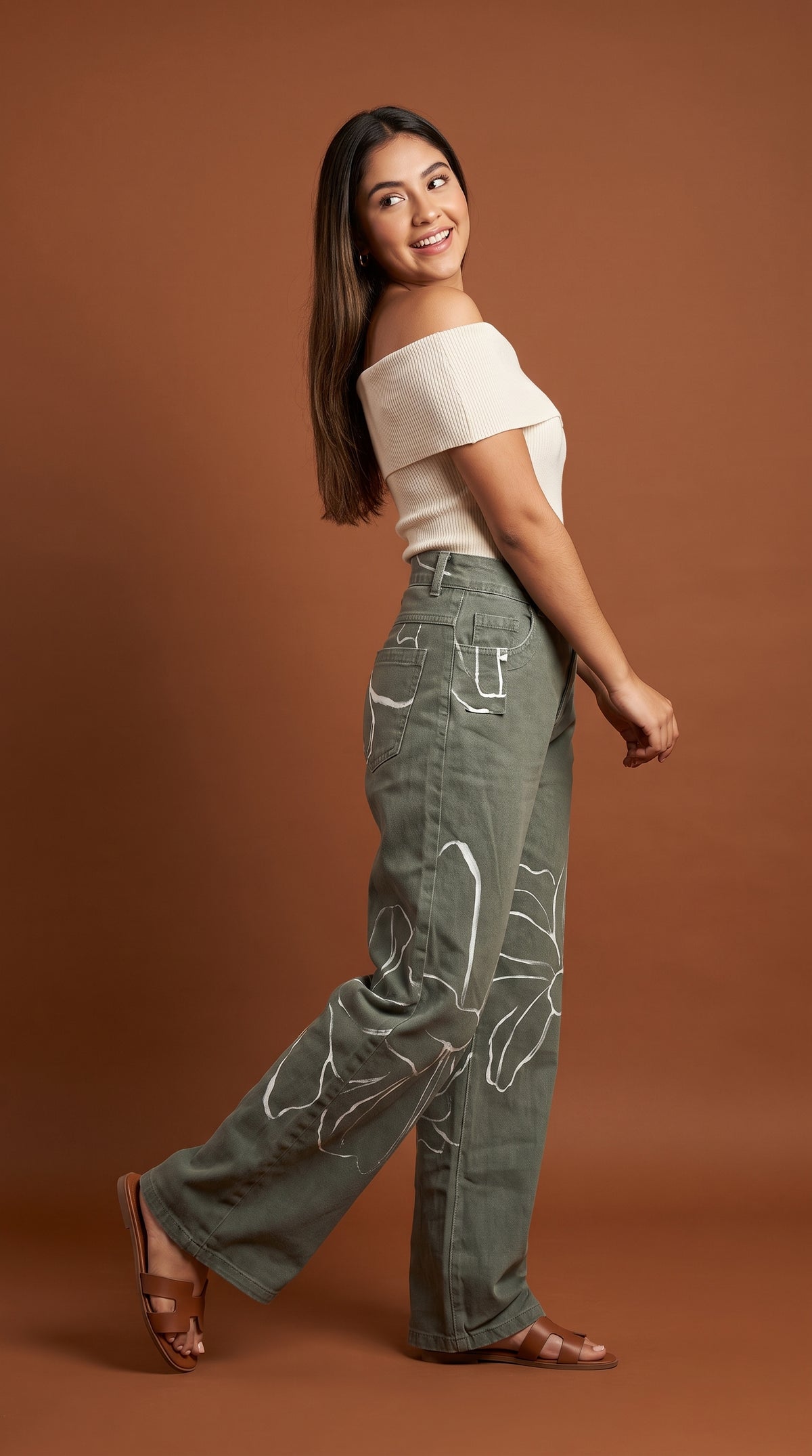 Pantalón tipo Jean casual / ANE1001-39