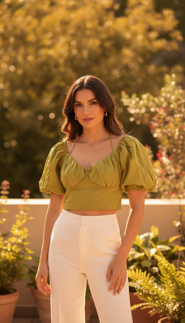 Blusa volantes / ANB08