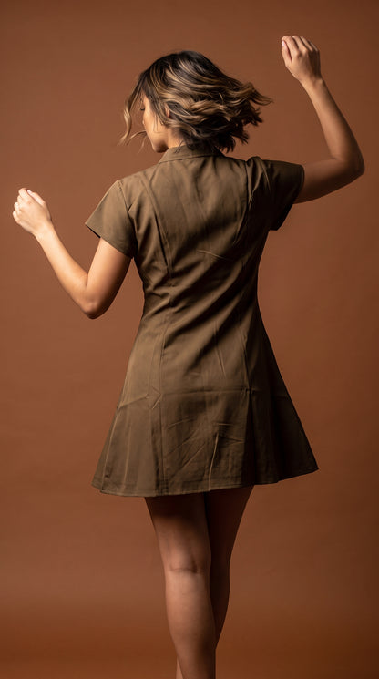 Vestido corto ajustado / ANV86