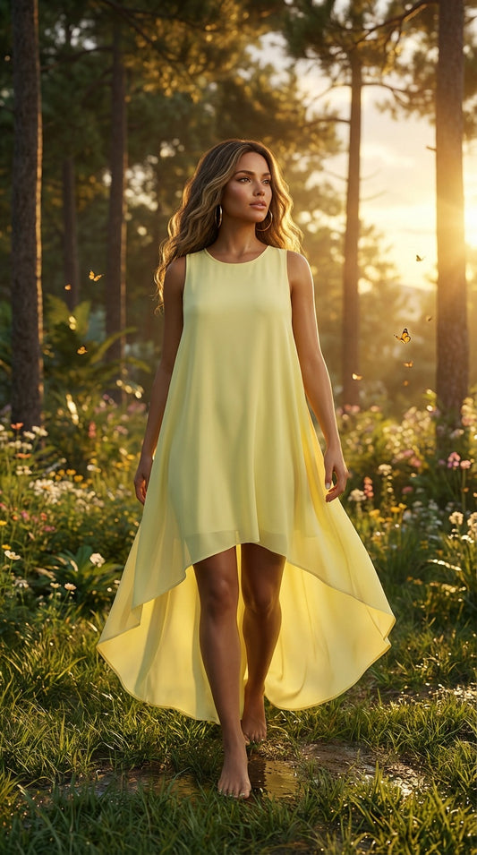 Vestido claro / AO167