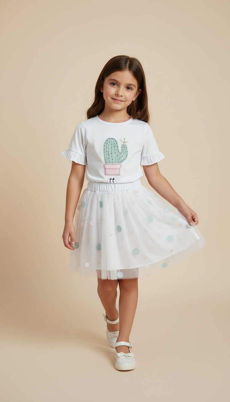 Set 2 piezas Tul Corazón / ANK33