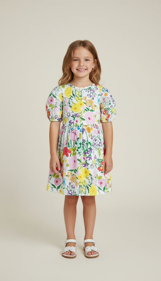 Vestido Floral Colorido / ANK09