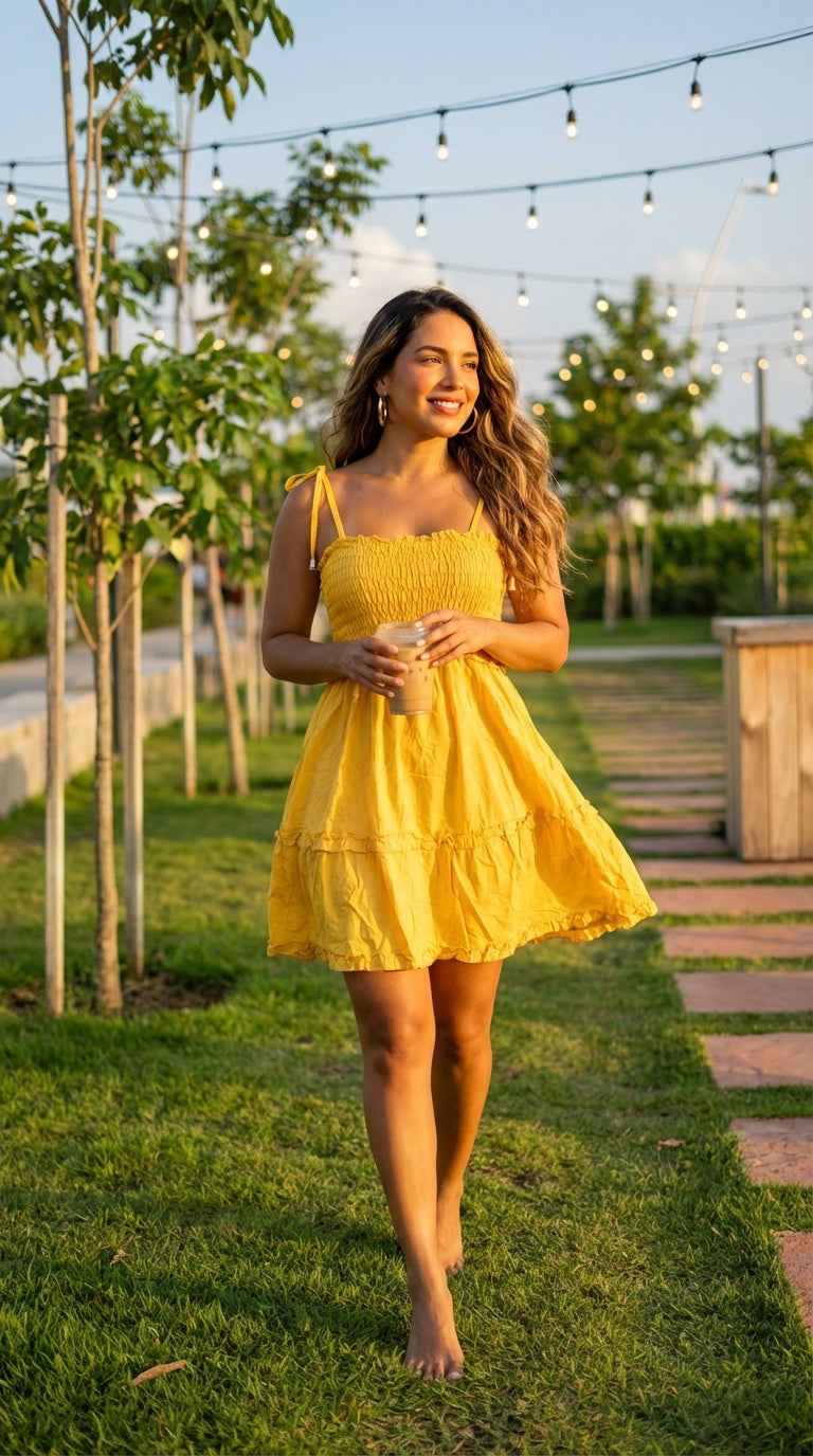 Vestido de tiras / ANU06