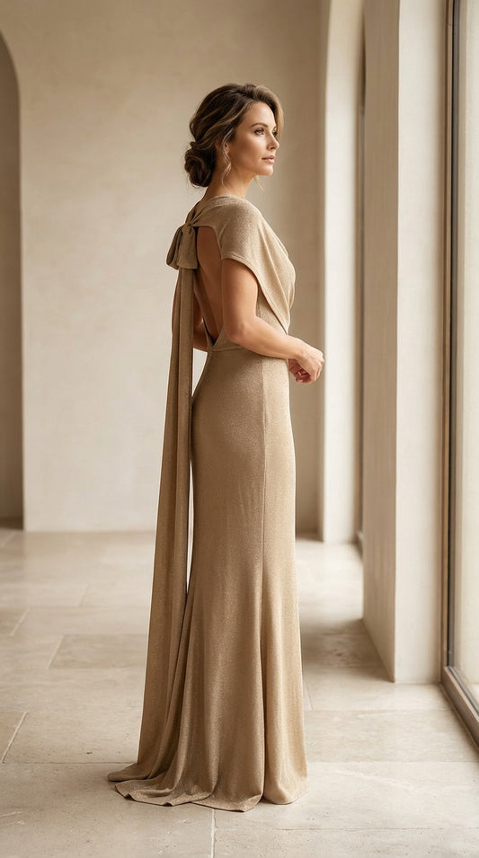 Vestido dorado / UV66