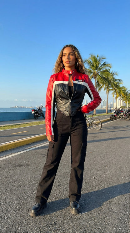 Jacket corta con cierre / SH54